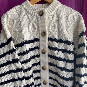 Sezane Cardigan SEAN BNWT (S)